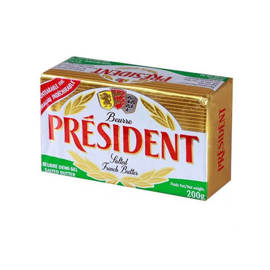 President salted butter 200g
