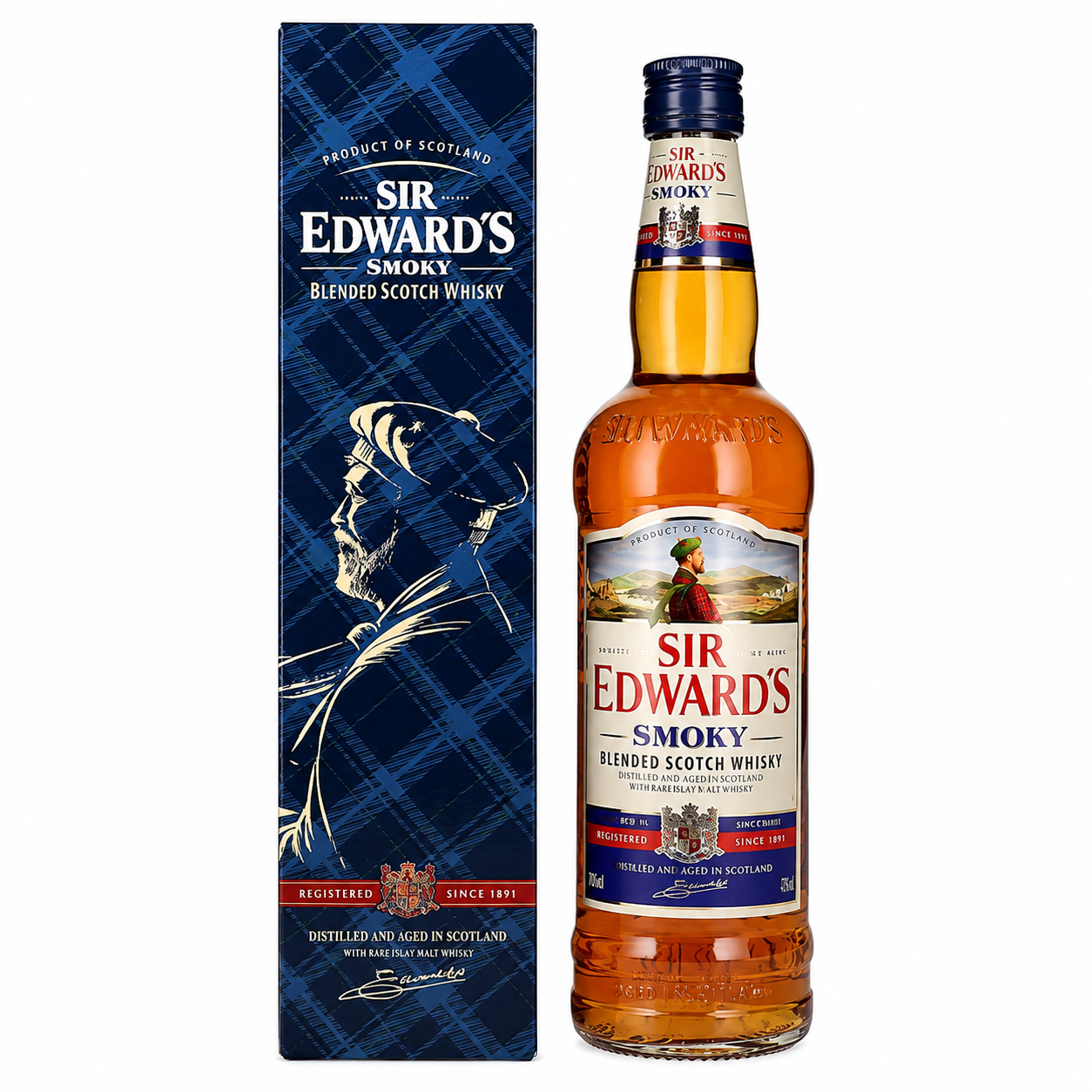 Sir Edward's smoky whiskey 
