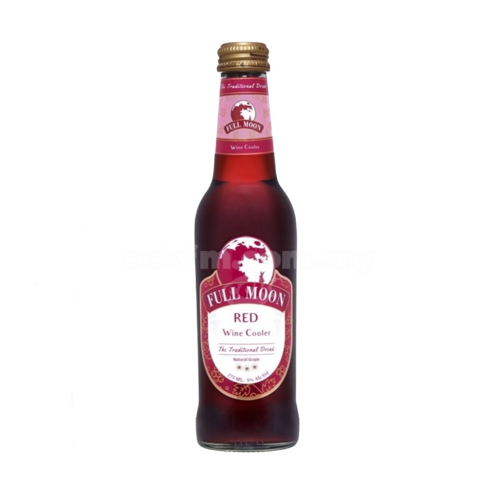 Full moon red wine
