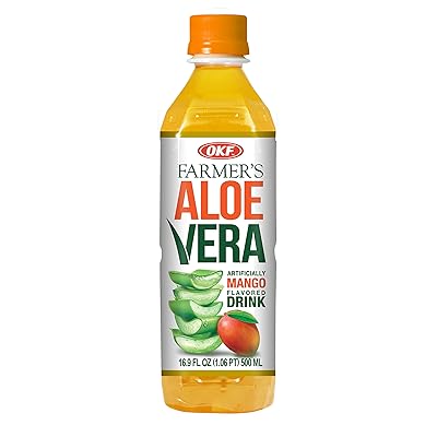 Farmers aloe vera mango drink
