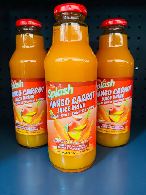 Pocas mango carrot juice drink 532ml each