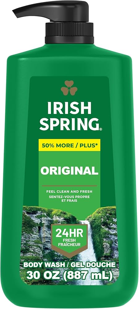 Irish spring original body wash gel 887ml