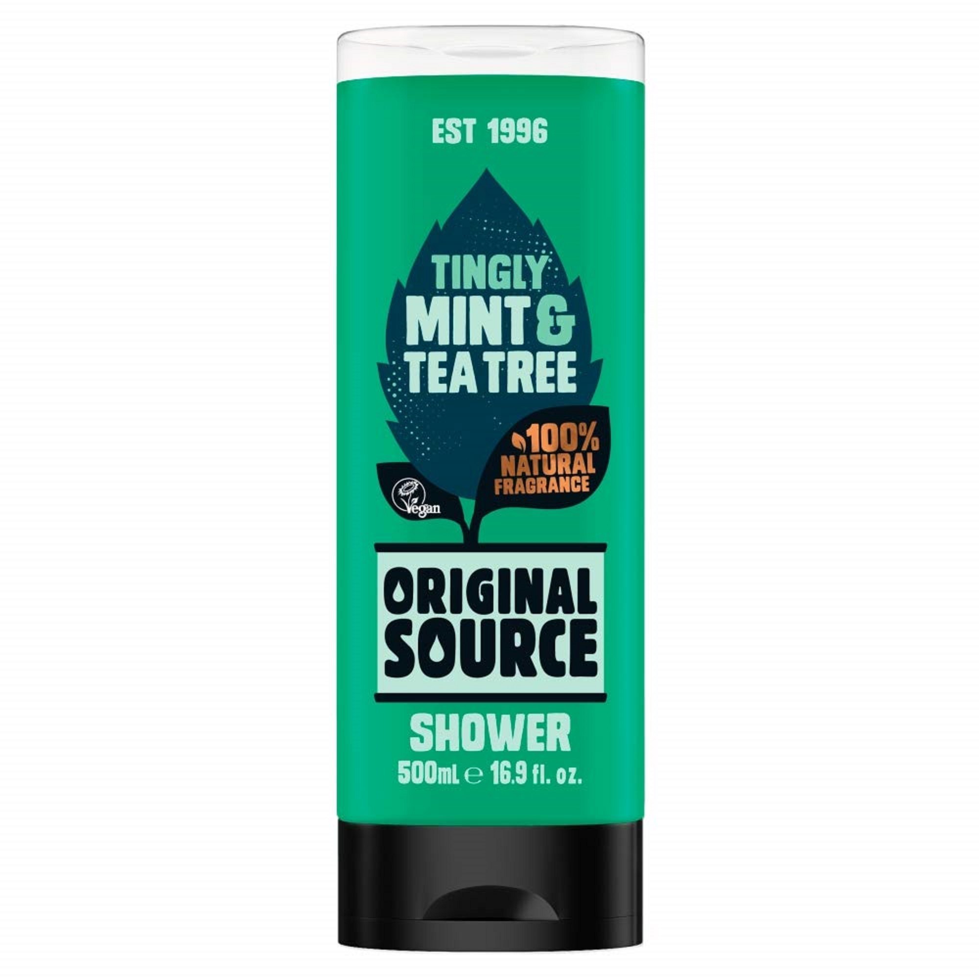 Tingly mint and tea tree shower 500ml