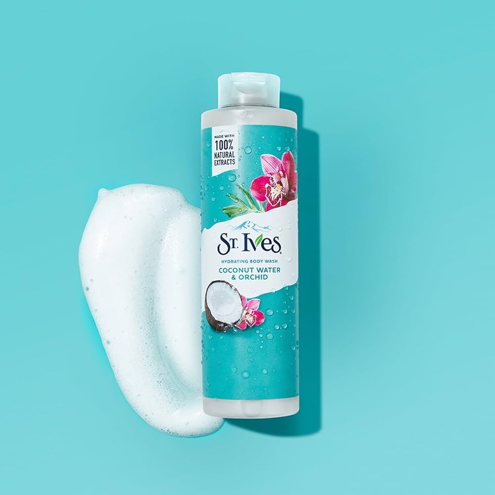 St Ives coco water and orchid 473ml