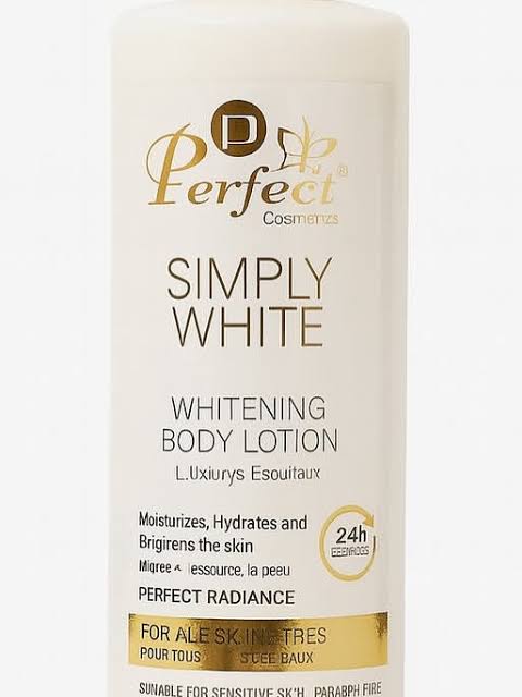 Perfect simply white body lotion 500ml
