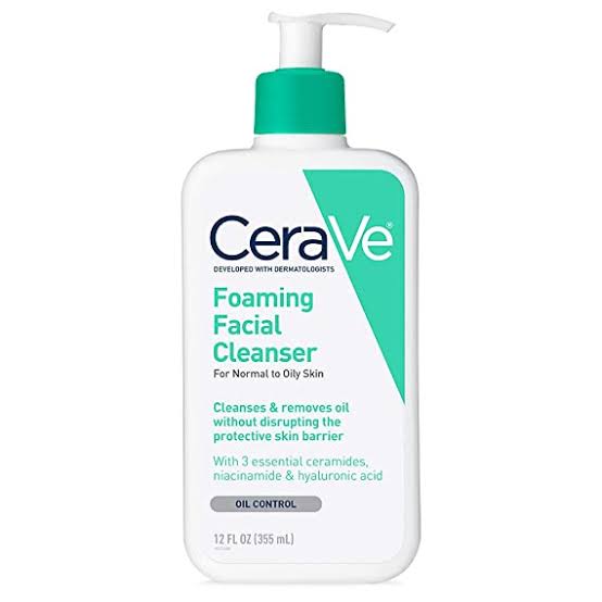 Cera ve foaming facial cleanser 355ml