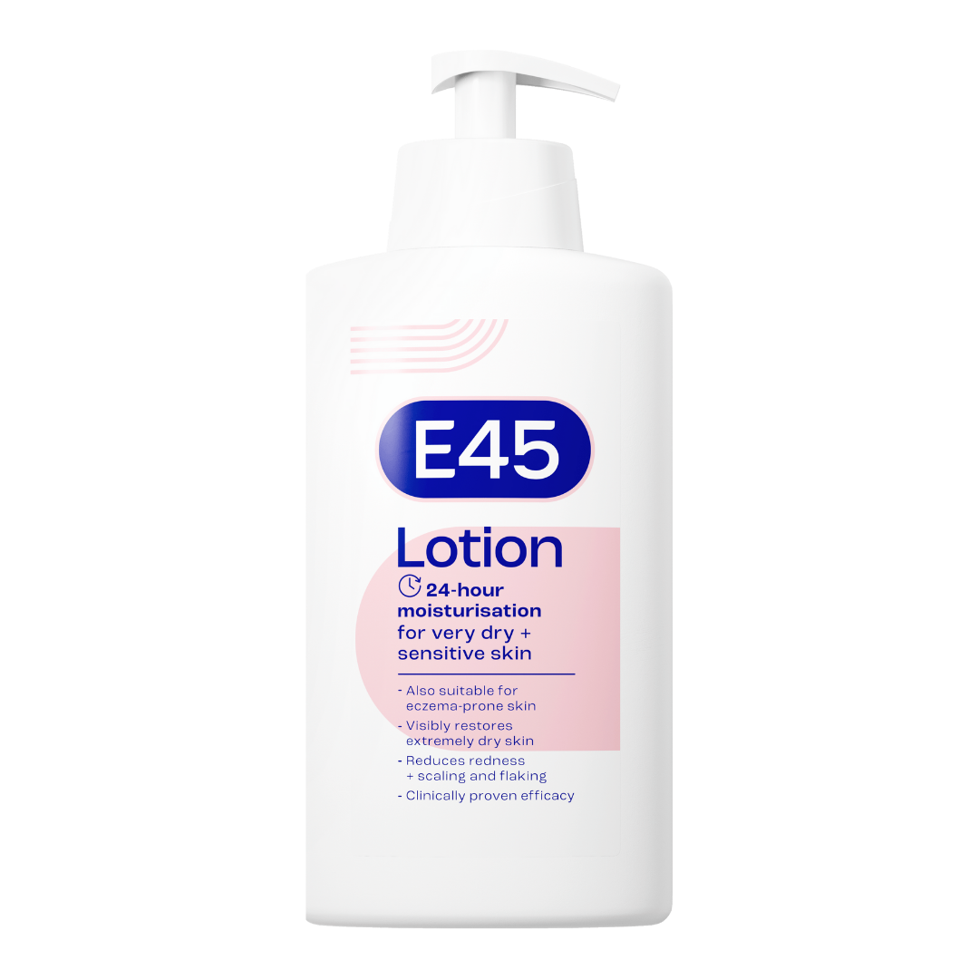 E 45 lotion moisturization for very dry sensitive skin 500ml