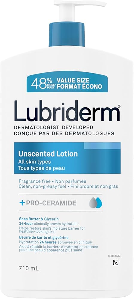 Lubriderm unscented lotion 
