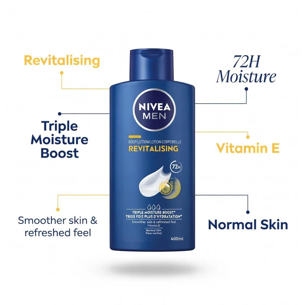 Nivea men revitalizing 400ml