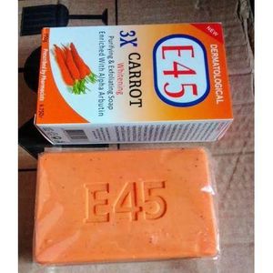 Dermatological E45 3× carrot whitening classic 