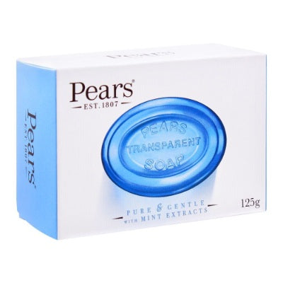 Pears transparent soap with mint extracts 125g