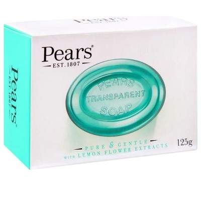 Pears pure and gentle lemon flower extract soap 125g