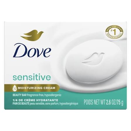 Dove sensitive soap 