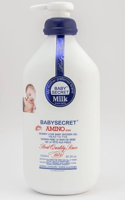 Baby secret Amino shower gel head to toe 1000ml