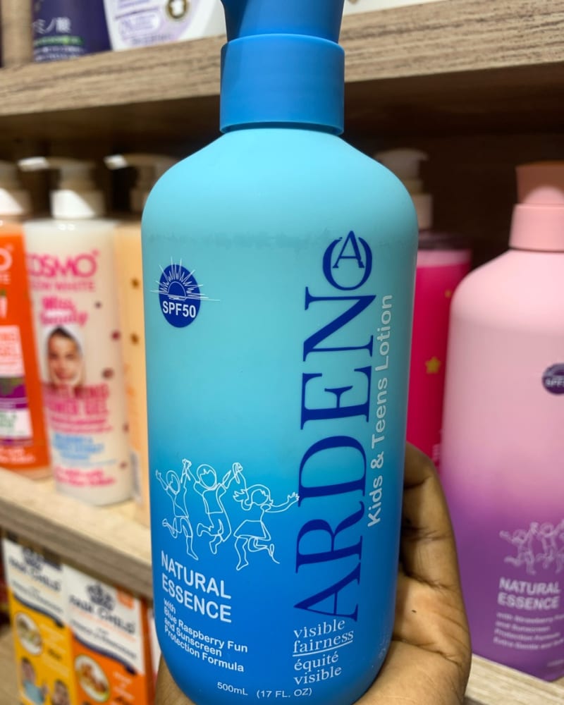 Arden kids and teens lotion natural essence 