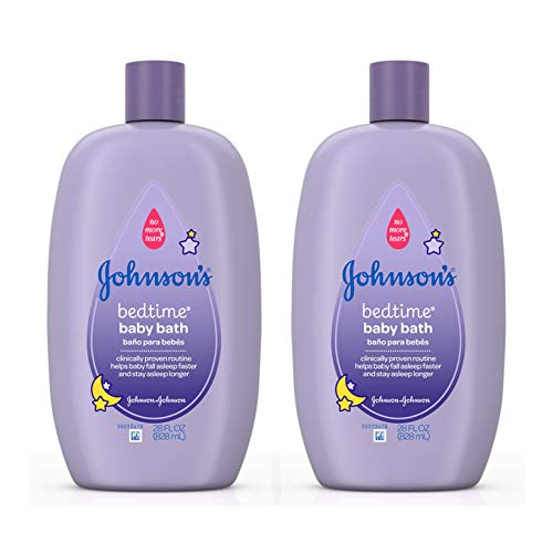 Johnson's baby bedtime bath twin pack 828ml