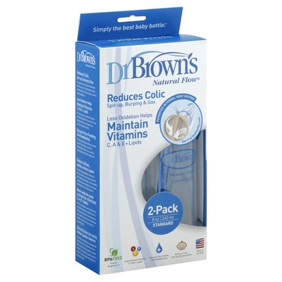 Dr brown's natural flow 2 pack 