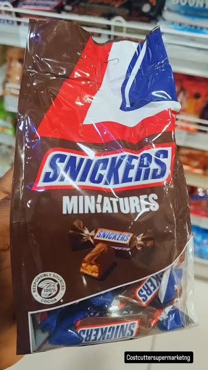 Snickers miniature chocolates 