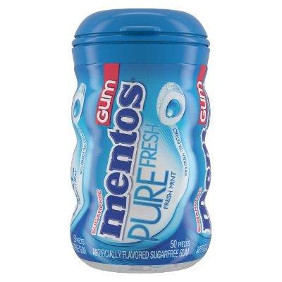 Mentos chewing gum pure breath 