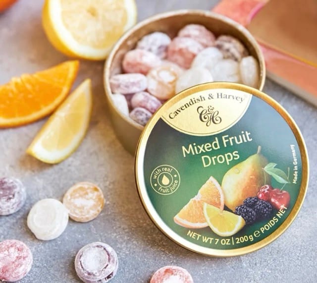 Cavendish and Harvey mixed fruit drops 