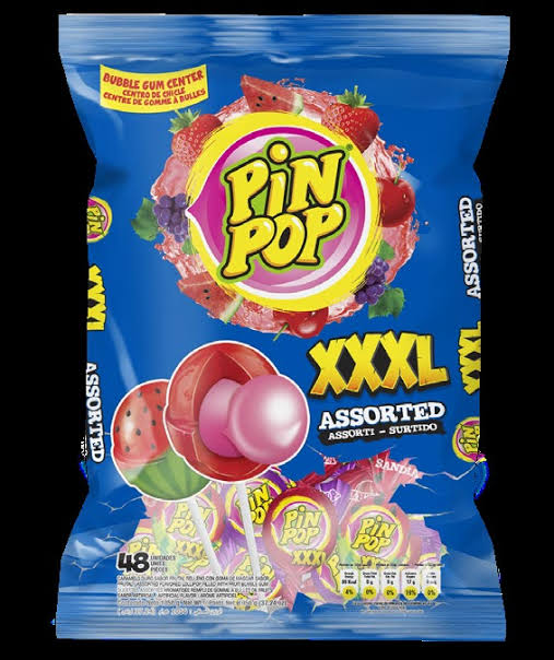 Pin pops assorted pops