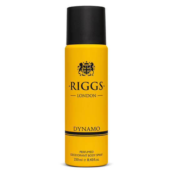 Riggs London Dynamo perfumed deodorant body spray 250ml