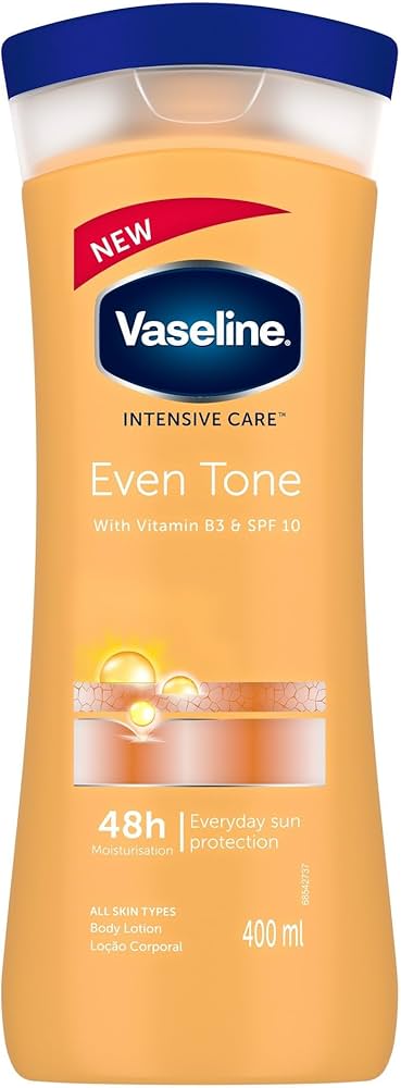New Vaseline Even Tone with vitamin B3 and spf 10 400ml