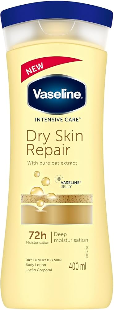New Vaseline Dry skin Repair with pure oat extract 400ml