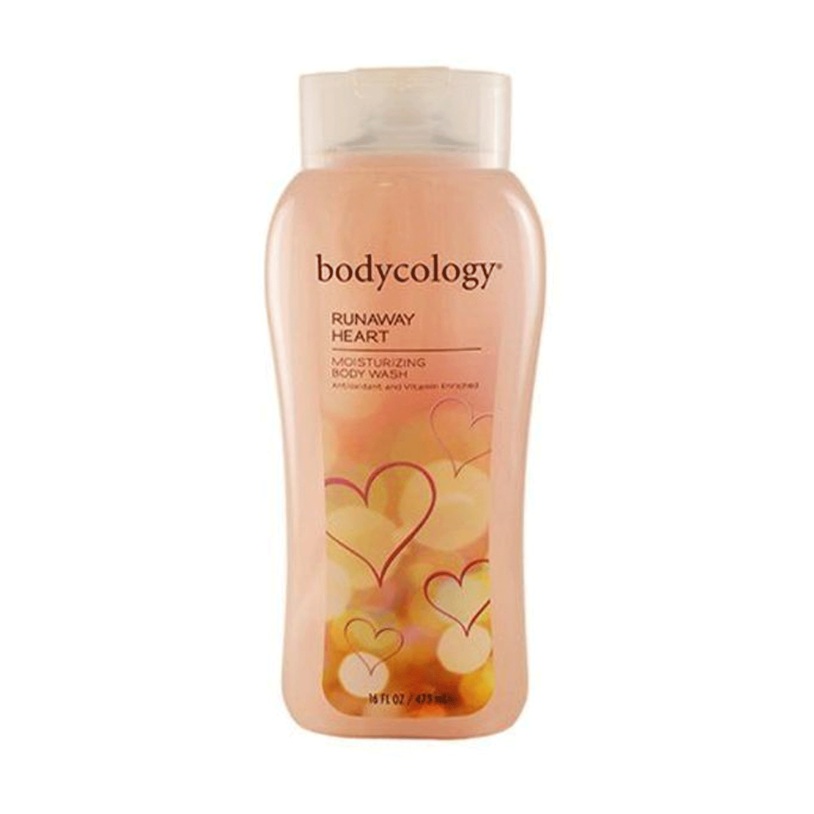 Bodycology run away heart moisturizing body wash 473ml