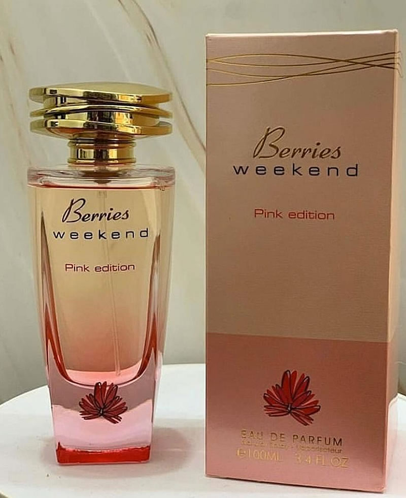 Berries Weekend pink edition perfume 100m'