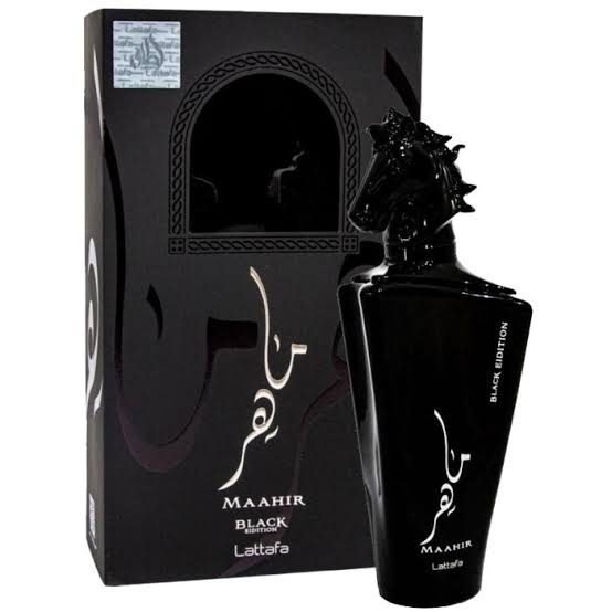 Lattafa Maahir black edition for men EDP 100ml