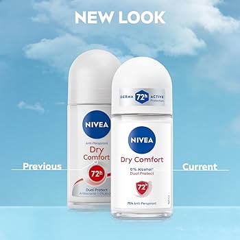 Nivea Antiperspirant Roll on for Women Dry comfort 