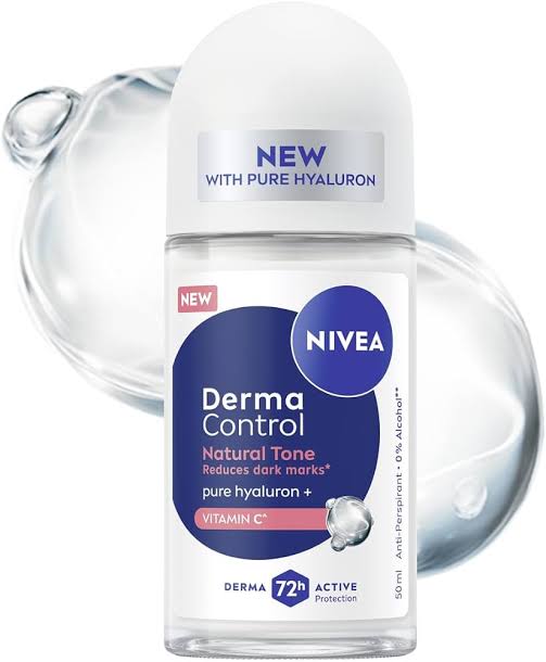 Nivea Derma Control Natural Tone Antiperspirant Roll on