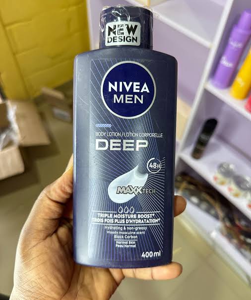 Nivea Men deep 48h Moisture Body Lotion 