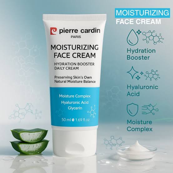 Pierre cardin Paris Moisturizing Cream Hyaluronic acid 