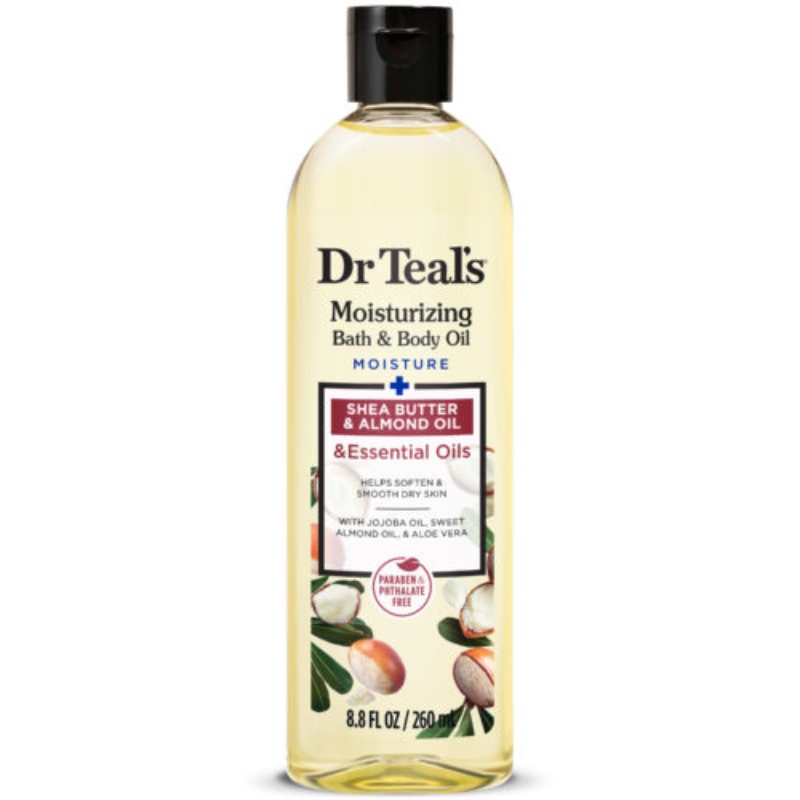 Dr Teals Moisturizing Bath and Body Shear Butter and Almond Essential Oil 