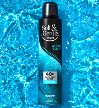 Soft and Gentle Ocean Breeze Antiperspirant Spray 