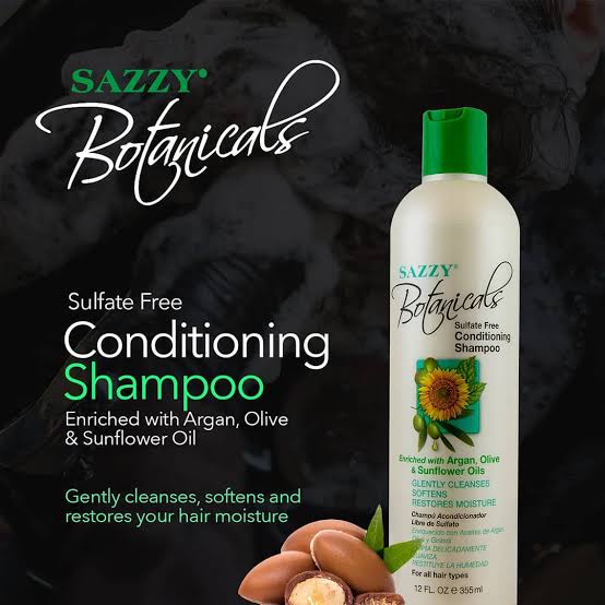Sazzy botanical Sulfate Free Conditioning Shampoo 