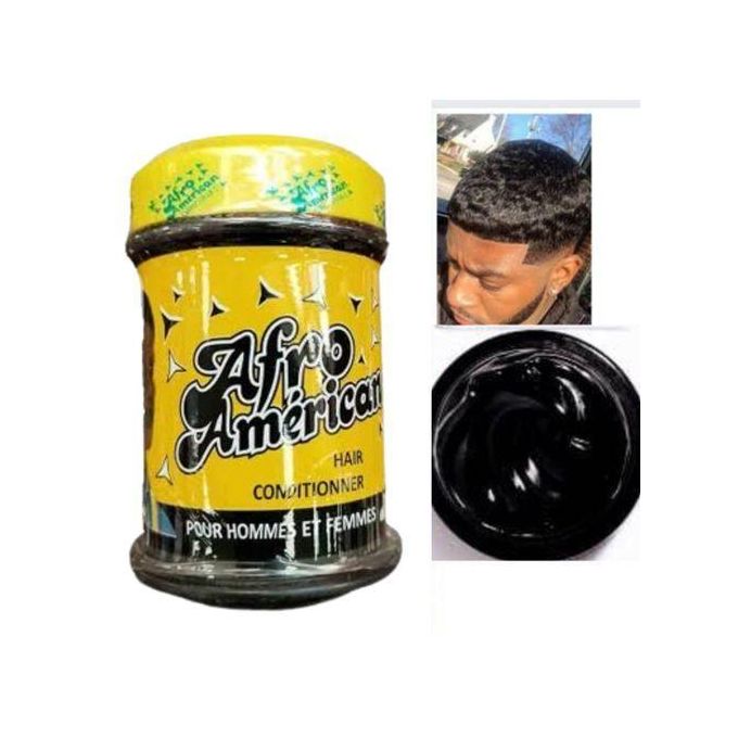 Afro American Black Hair Cream Powerful Darkening 