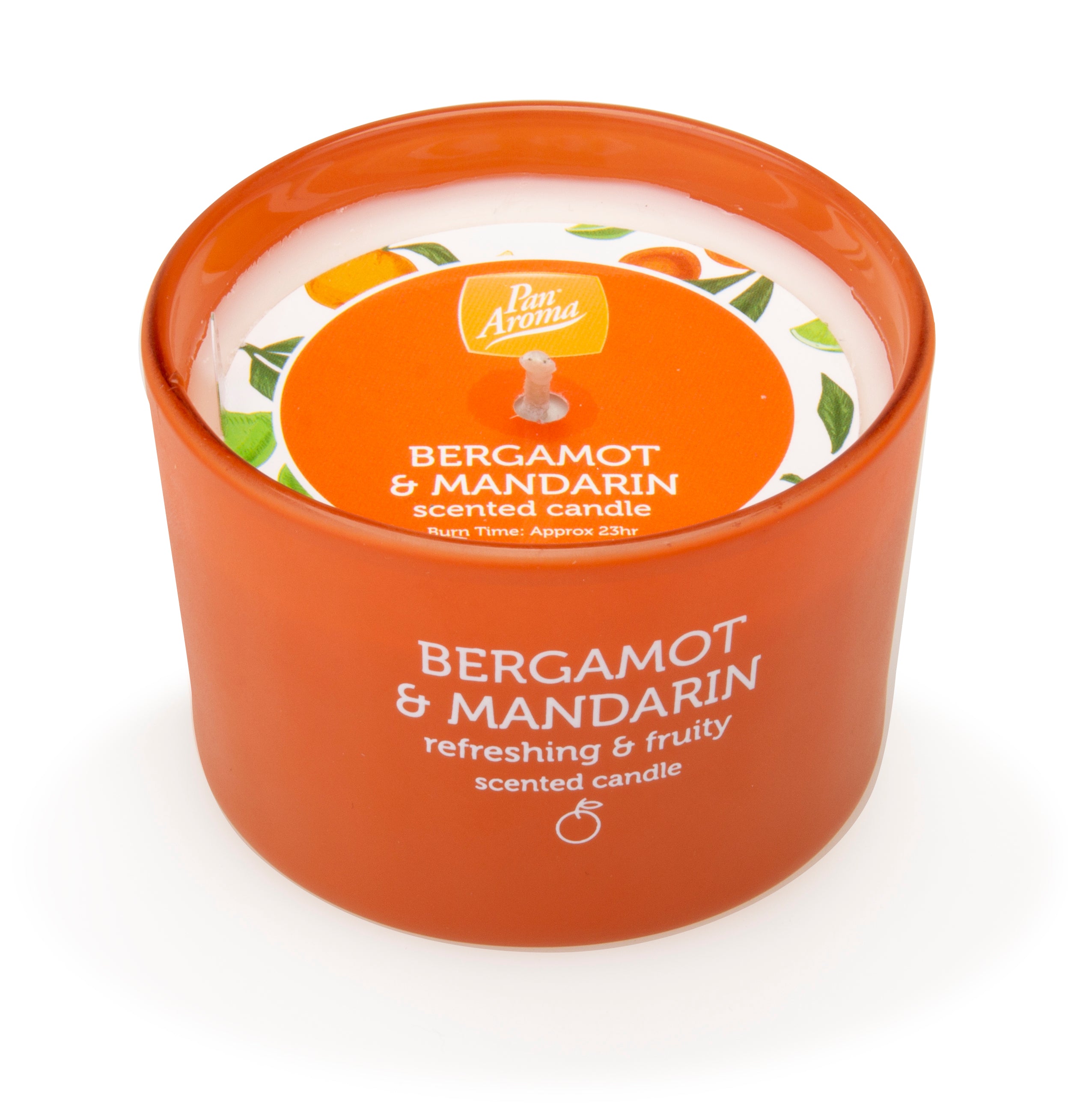 Pan Aroma Bergamot and Mandarin Scented Jar candle
