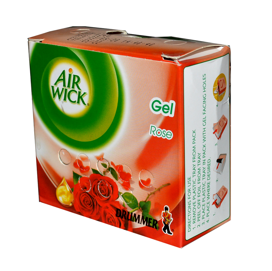 Airwick Drummer Gel Rose Air Freshener 