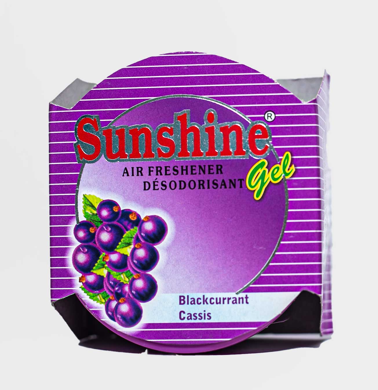 Sunshine Air Freshener Gel Blackcurrant Cassis