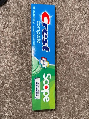 Crest + Scope Complete Whitening Toothpaste 