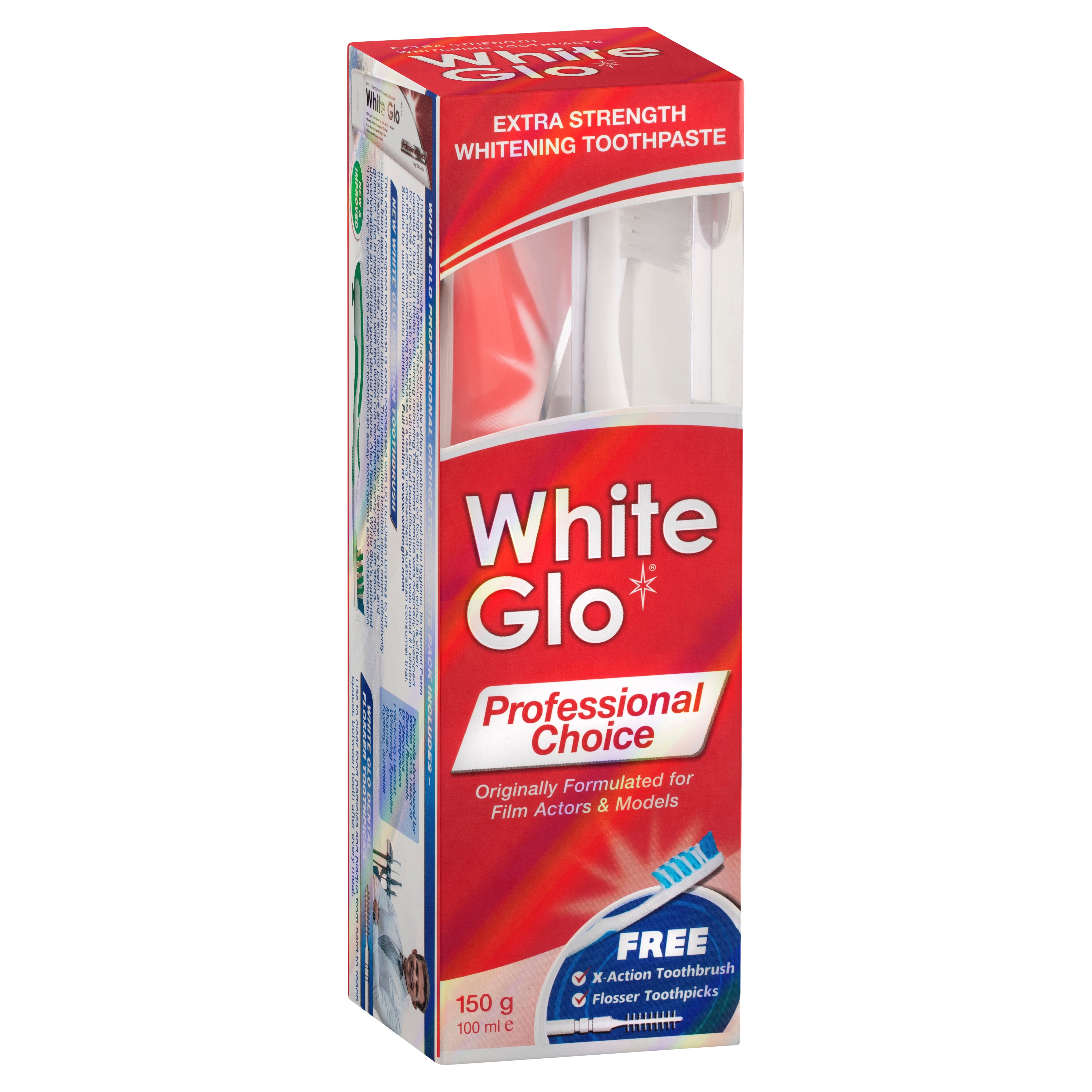 White Glo Professional Whitening Toothpaste 