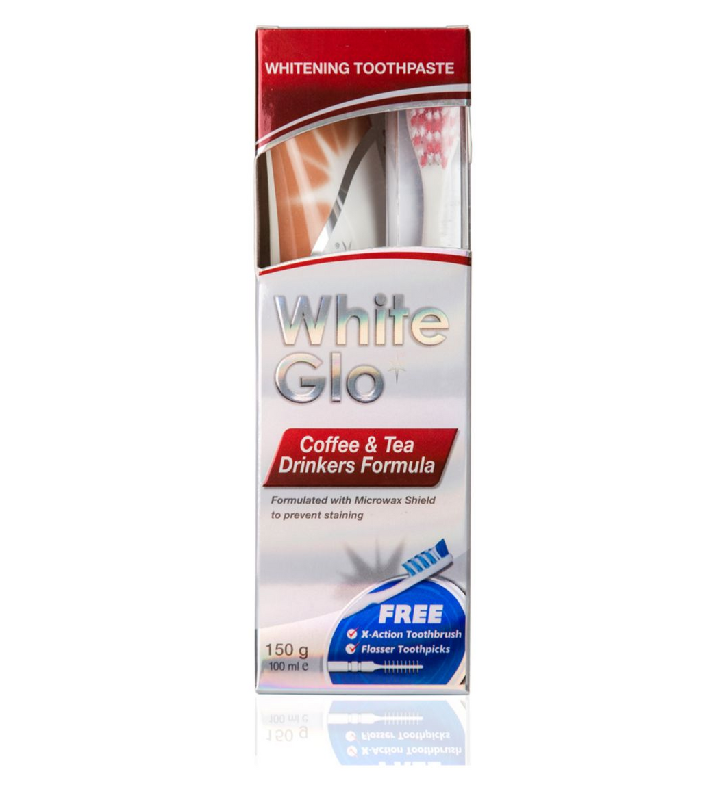 White Glo Coffee and Tea Drinkers Whitening Toothpaste 