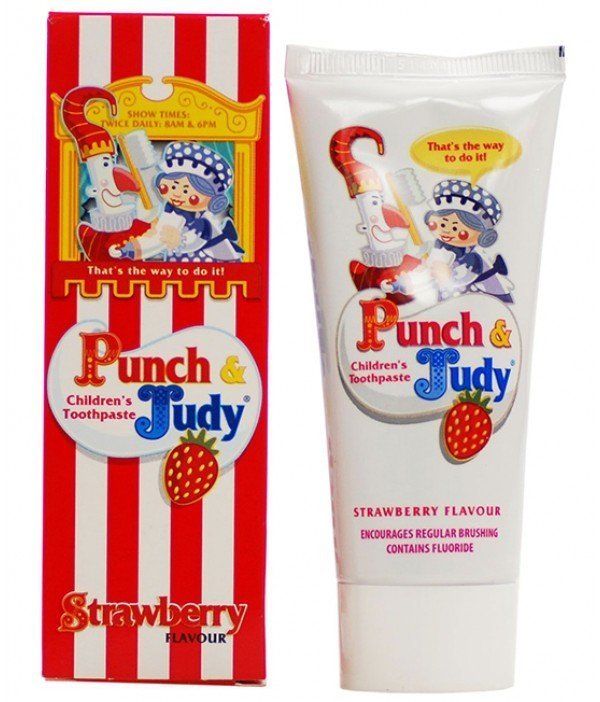 Punch and Judy Children's Toothpaste Strawberry 