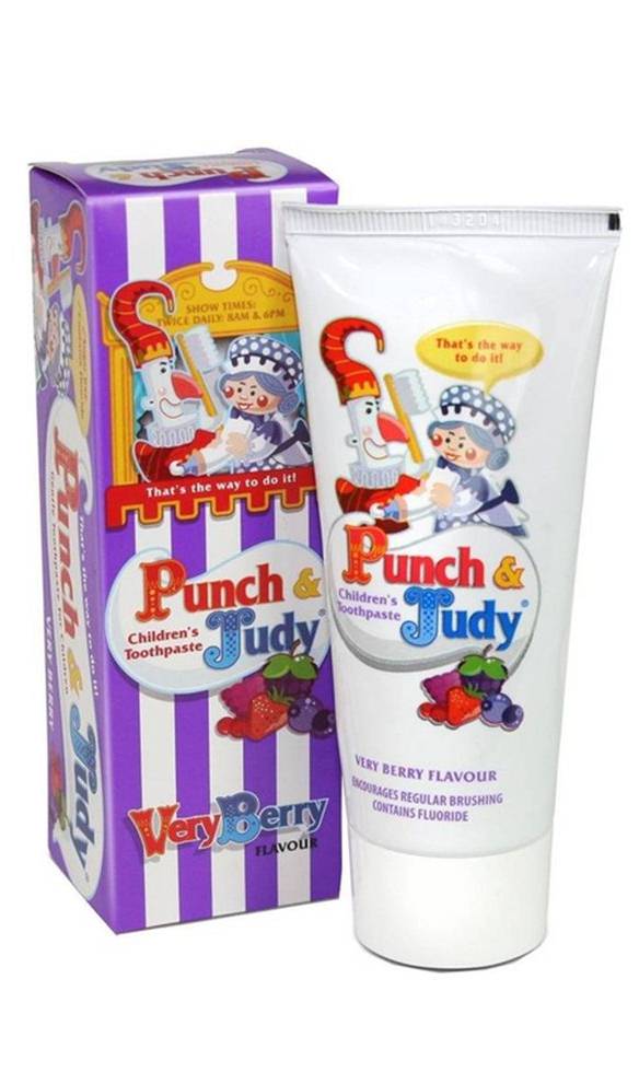Punch and Judy Children's Toothpaste Very Berry 