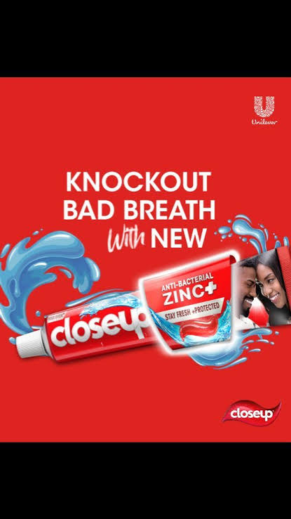 Closeup Antibacterial Zinc Toothpaste 