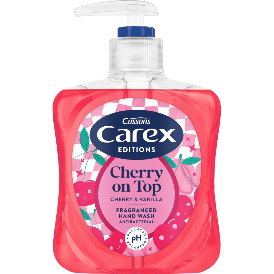 Carex Editions Antibacterial Handwash Cherry On Top 250ml