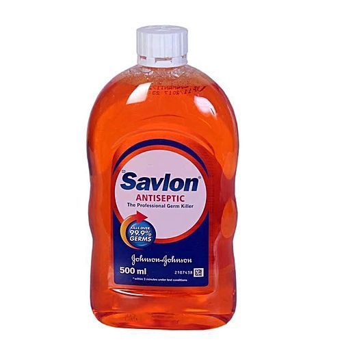 Savlon antiseptic liquid kills over 99.9 germs 500ml